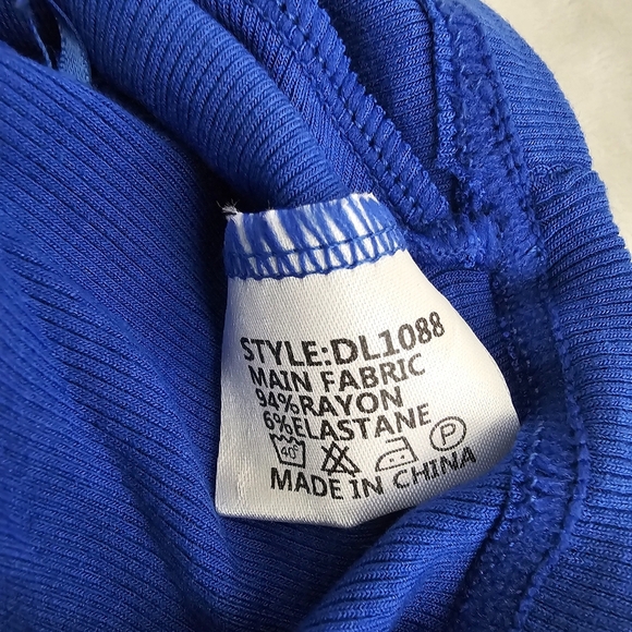 NWT BY.DYLN Silo Top Cobalt Blue XS Revolve - Picture 11 of 12